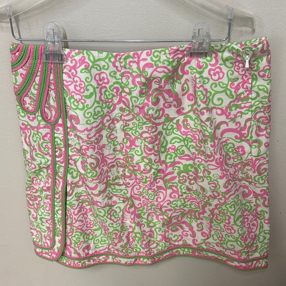 Lilly Pulitzer vintage Floral Skirt - Picture 1 of 4